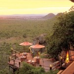 Ulusaba Rock-Lodge-deck-at-sunset-Ulusaba-© Virgin-Limited-Edition 2